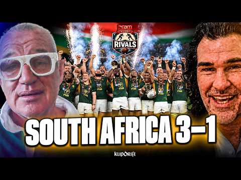 Springboks Celebrate Series Victory in the USA — the Game Victor said was just an Exhibition